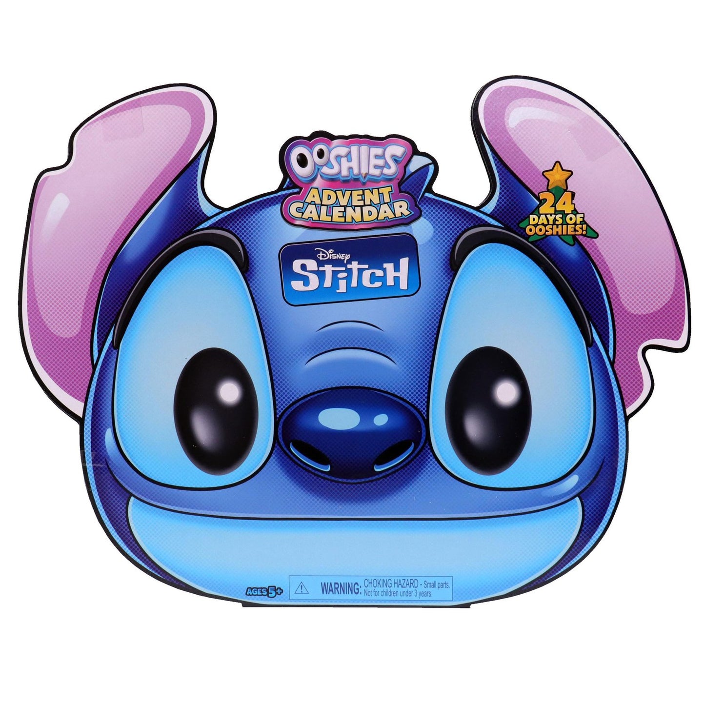 Disney Stitch Ooshies Advent Calendar, 24 Collectible Figures