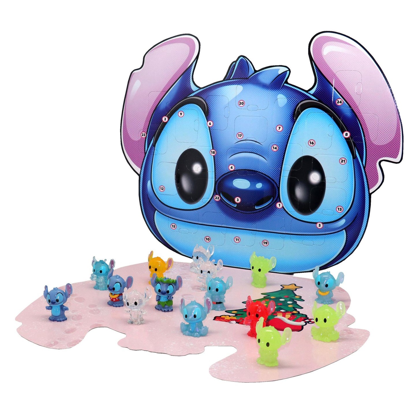 Disney Stitch Ooshies Advent Calendar, 24 Collectible Figures