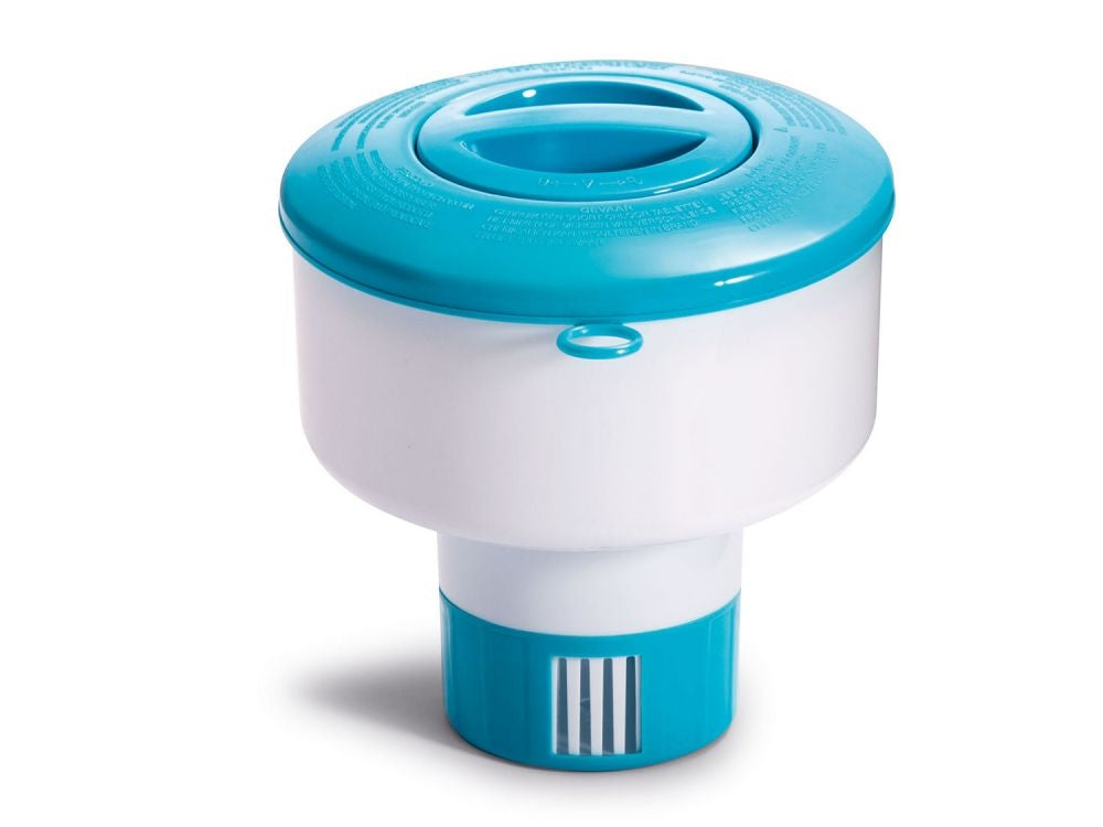 Dispenser container for chlorine chemicals for swimming pools INTEX 29041