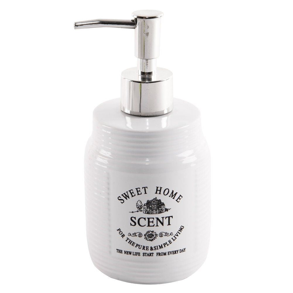 Dispenser for Detergent/Liquid Soap - 400 ml Ceramic
