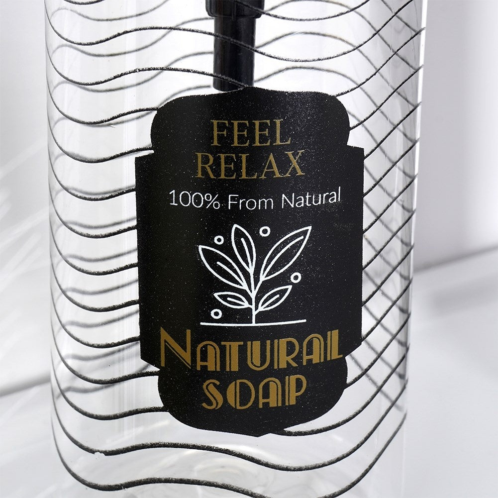 Dispenser for Detergent/Liquid Soap 500 ml Transparent