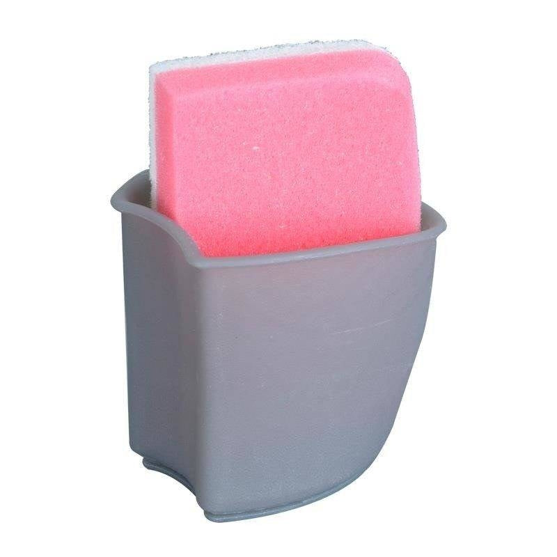 Dispenser for Detergent/Soap with Double Sided Sponge