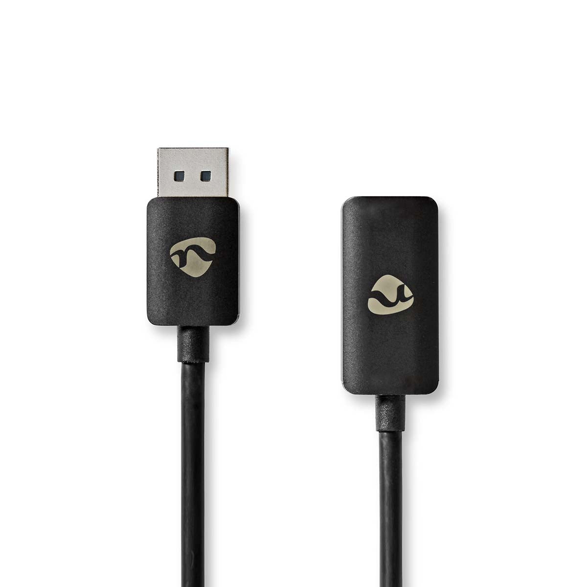 DisplayPort Adapter | DisplayPort Male | HDMI™ Output | 8K@30Hz | Nickel Plated | Straight | 0.20 m | Round | TPE | PVC | Black | Box