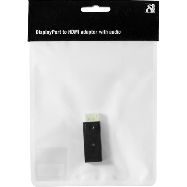 DisplayPort to HDMI adapter, 20-pin ha - 19-pin ho