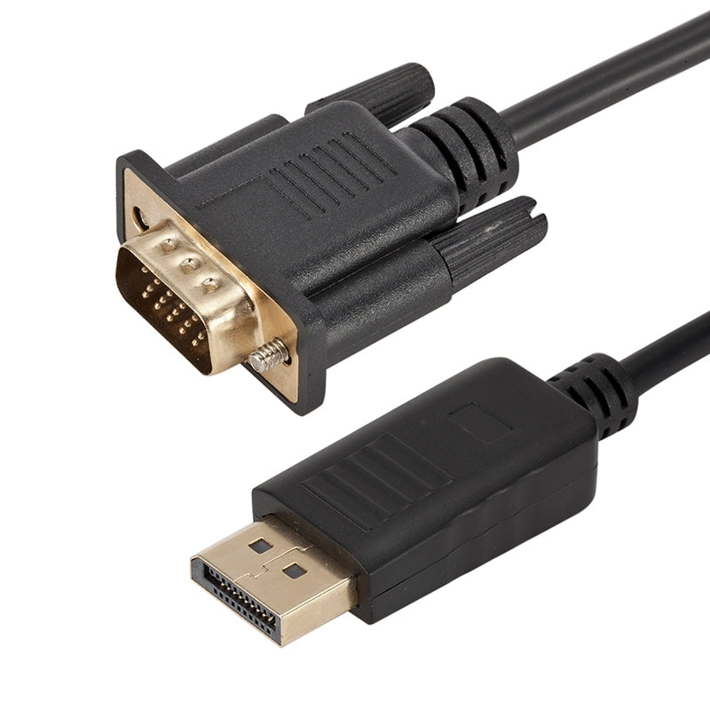 DisplayPort to VGA 1.8 m - Black