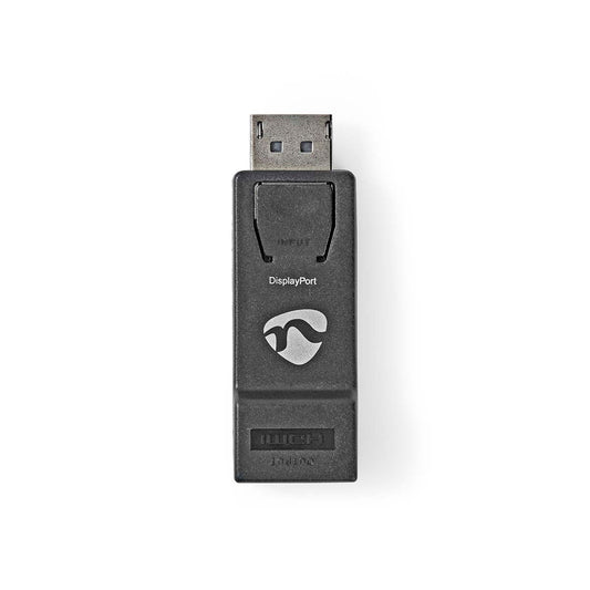 Displayport adapter | DisplayPort Male | HDMI™ Female | 4K@30Hz | Nickel Plated | Straight | Round | ABS | ABS | Black | Box