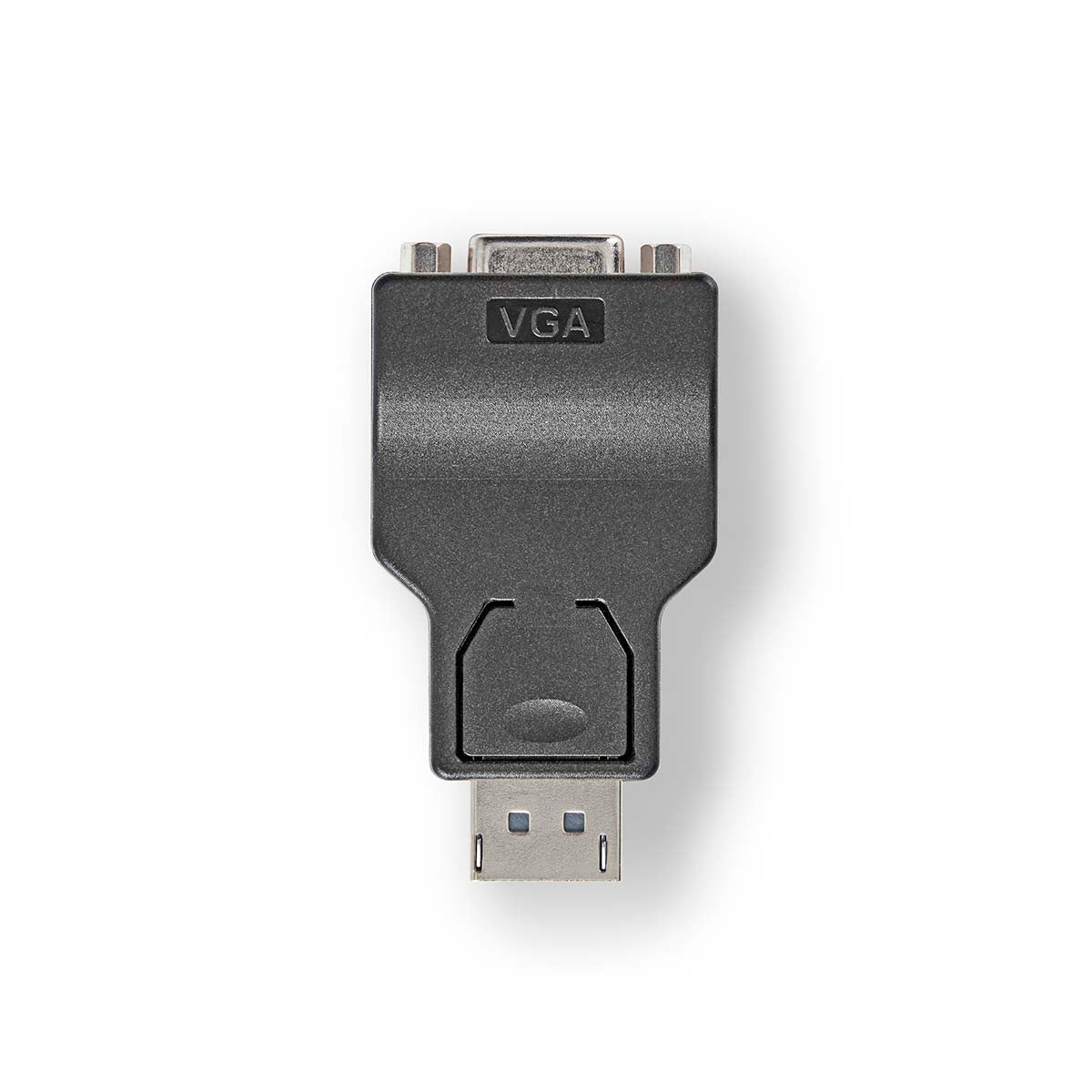 Displayport adapter | DisplayPort Male | VGA female 15p | 1080p | Nickel Plated | Straight | Round | ABS | ABS | Black | Box