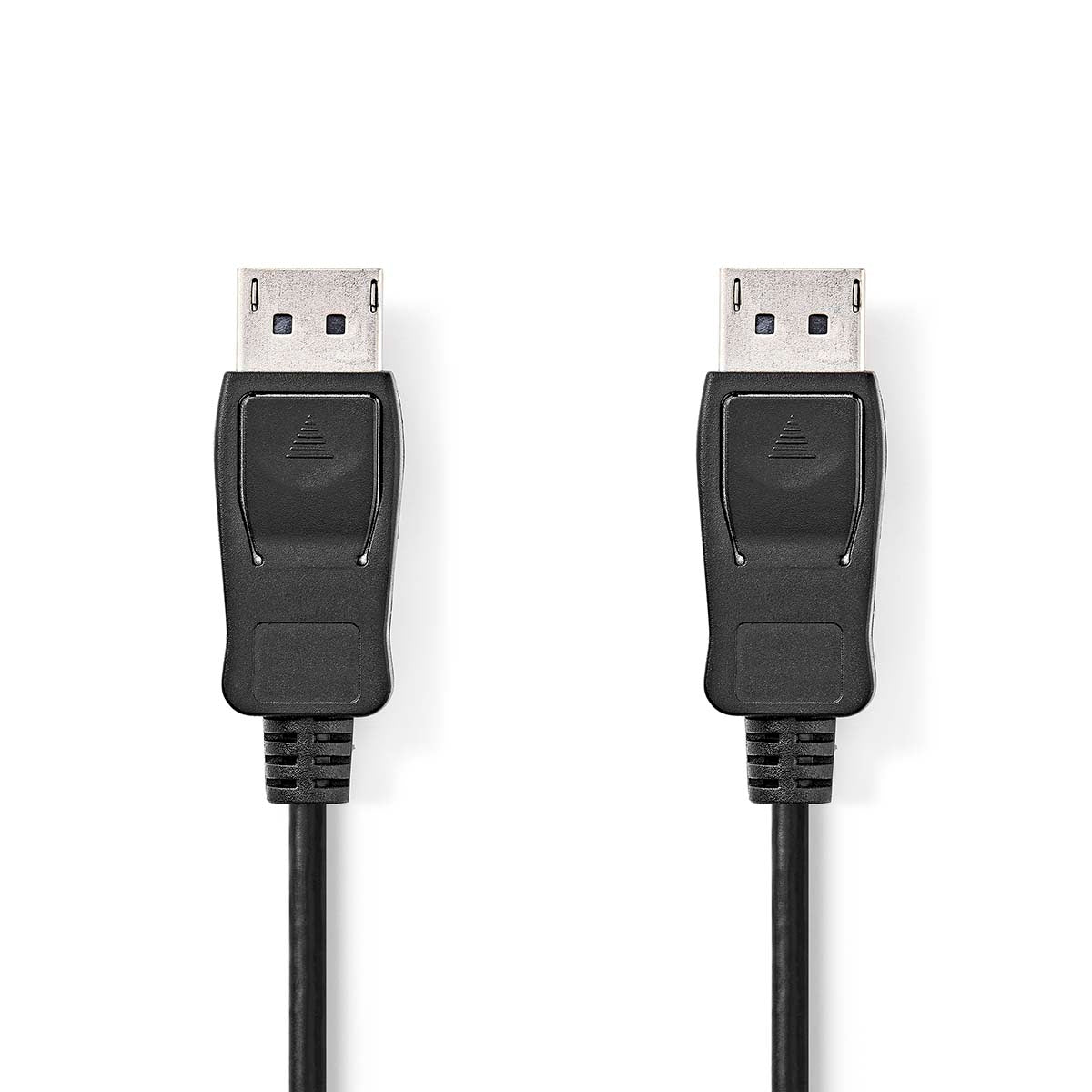 Displayport cable | DisplayPort Male | DisplayPort Male | 4K@60Hz | Nickel Plated | 2.00 m | Round | PVC | Black | Plastic bag