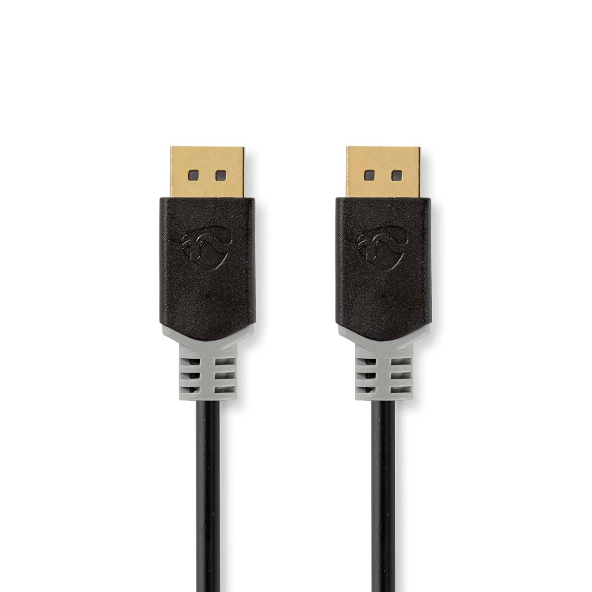 Displayport cable | DisplayPort Male | DisplayPort Male | 8K@60Hz | Gold Plated | 3.00 m | Round | PVC | Anthracite / Gray | Box