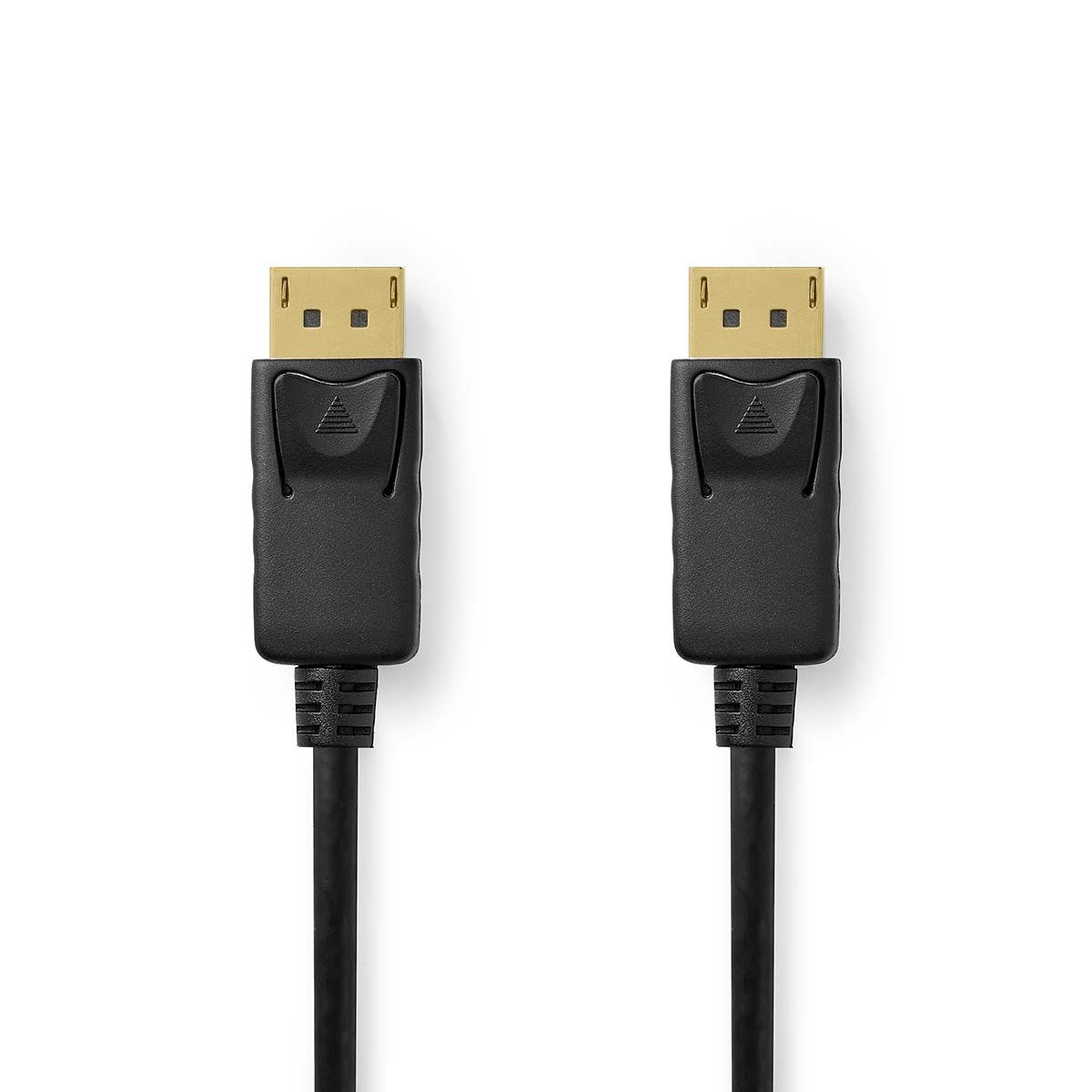 Displayport cable | DisplayPort Male | DisplayPort Male | 8K@60Hz | Nickel Plated | 2.00 m | Round | PVC | Black | Label