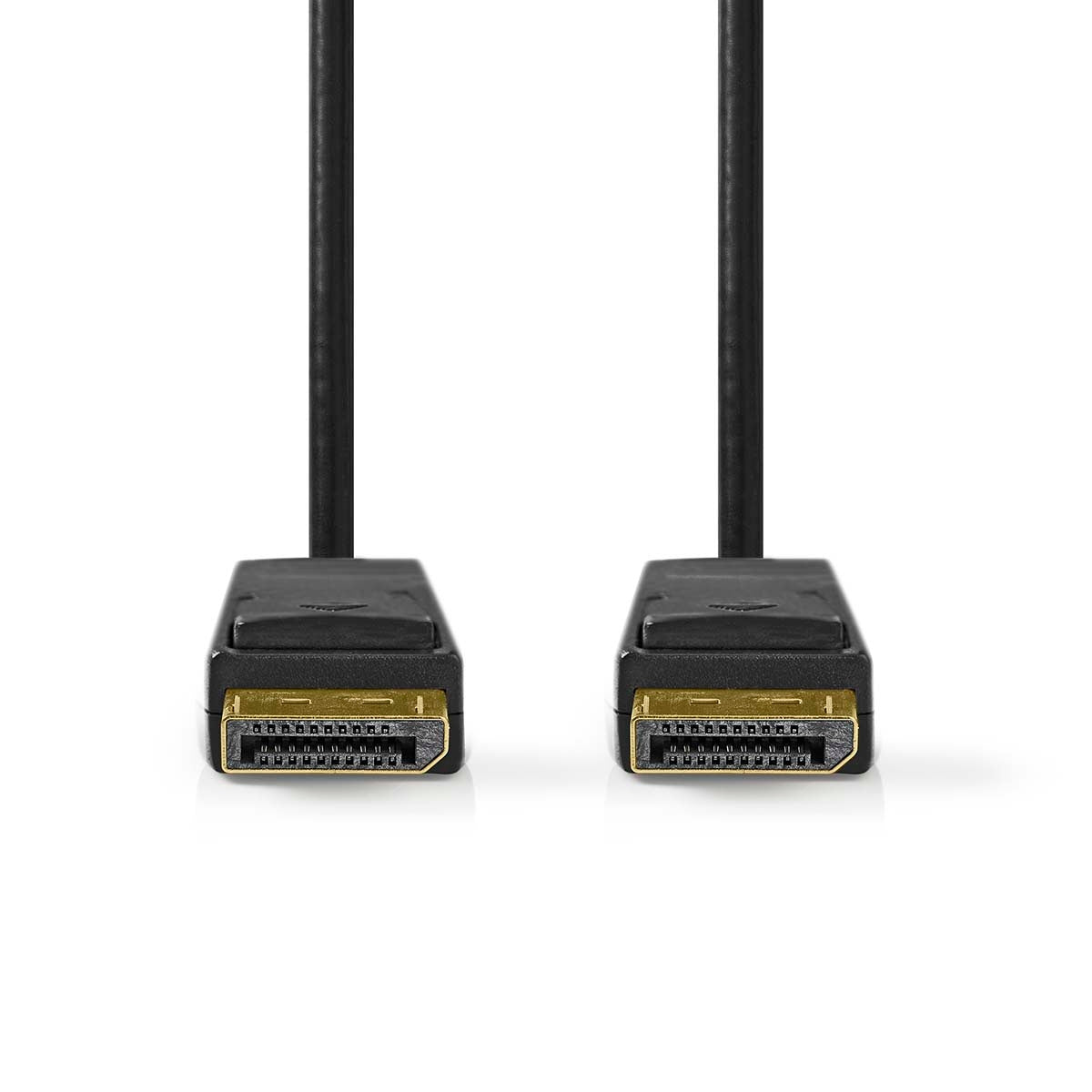 Displayport cable | DisplayPort Male | DisplayPort Male | 8K@60Hz | Nickel Plated | 3.00 m | Round | PVC | Black | Label