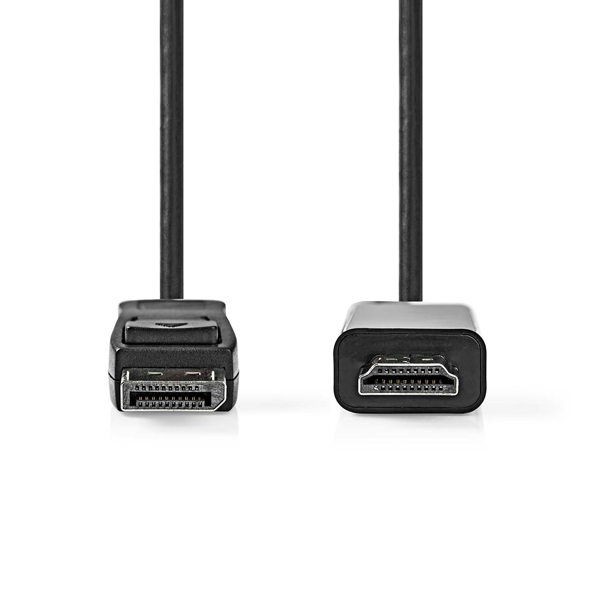 Displayport cable | DisplayPort Male | HDMI™ Connector | 4K@30Hz | Nickel Plated | 3.00 m | Round | PVC | Black | Box