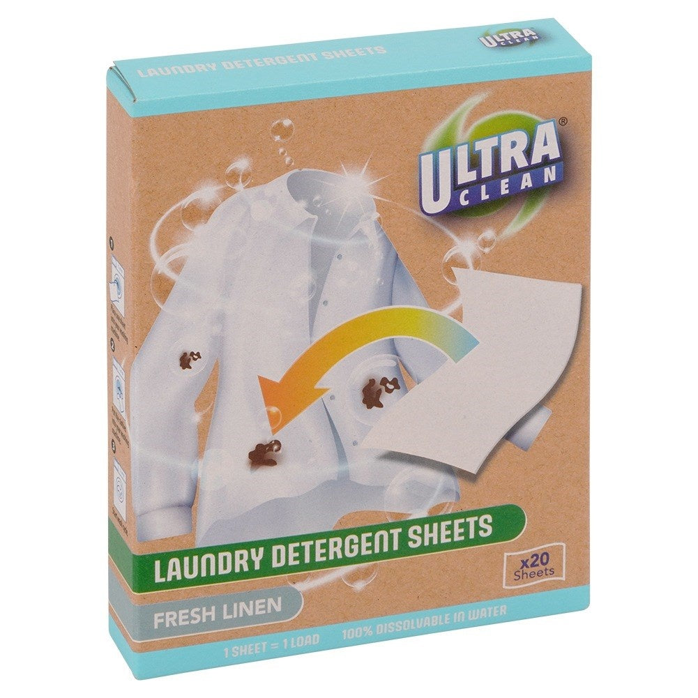 Dissolvable laundry wipes 20 pcs.