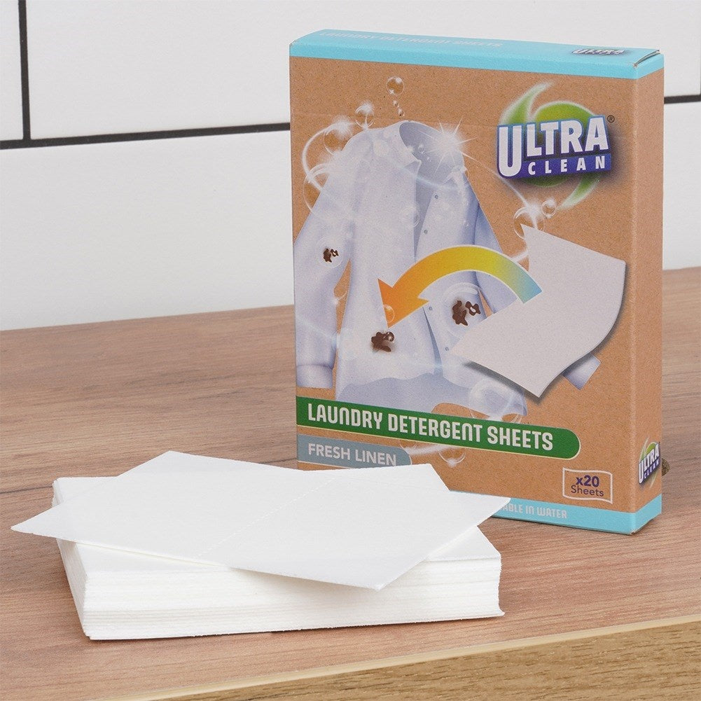 Dissolvable laundry wipes 20 pcs.