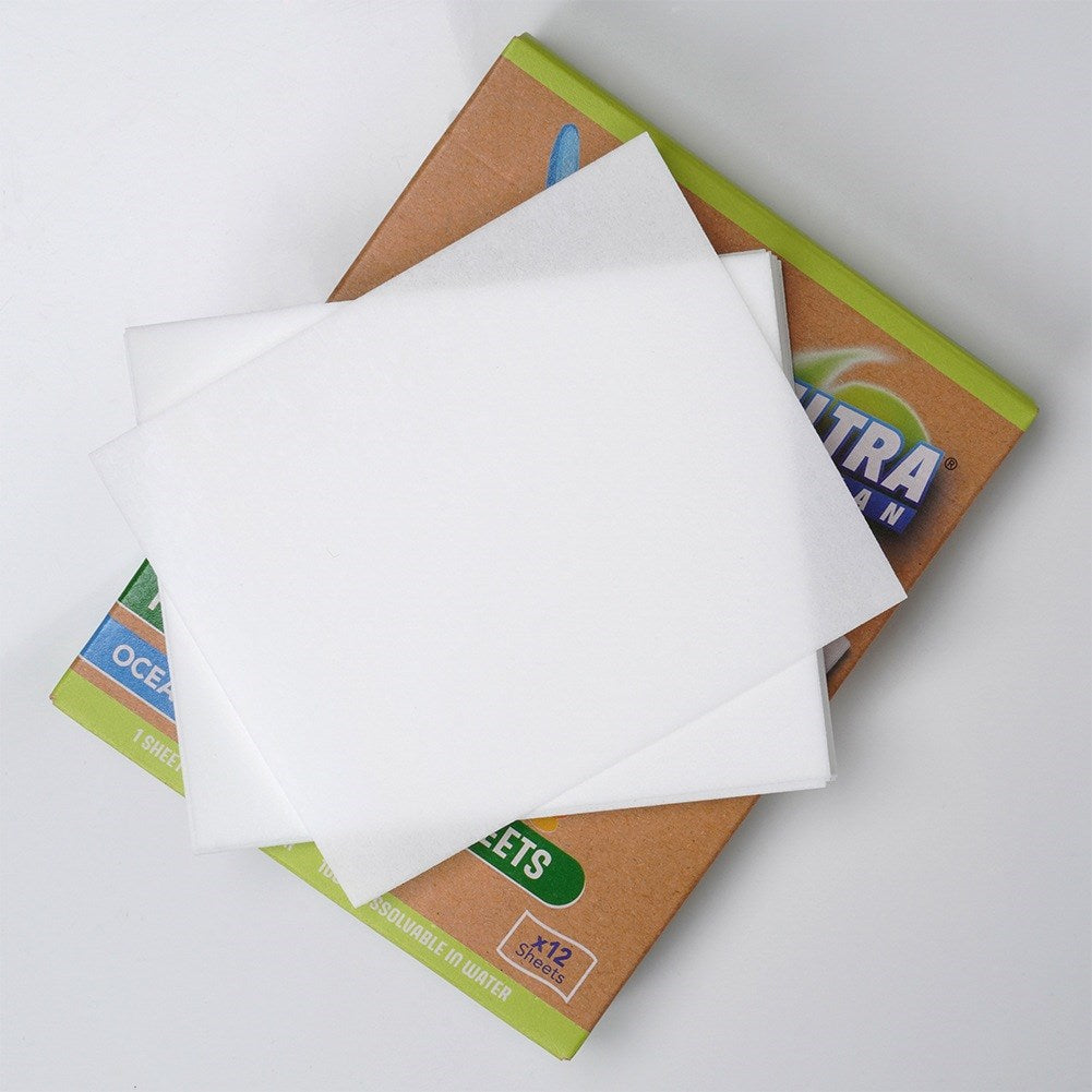 Dissolvable scented floor cleaning wipes 12 pcs.