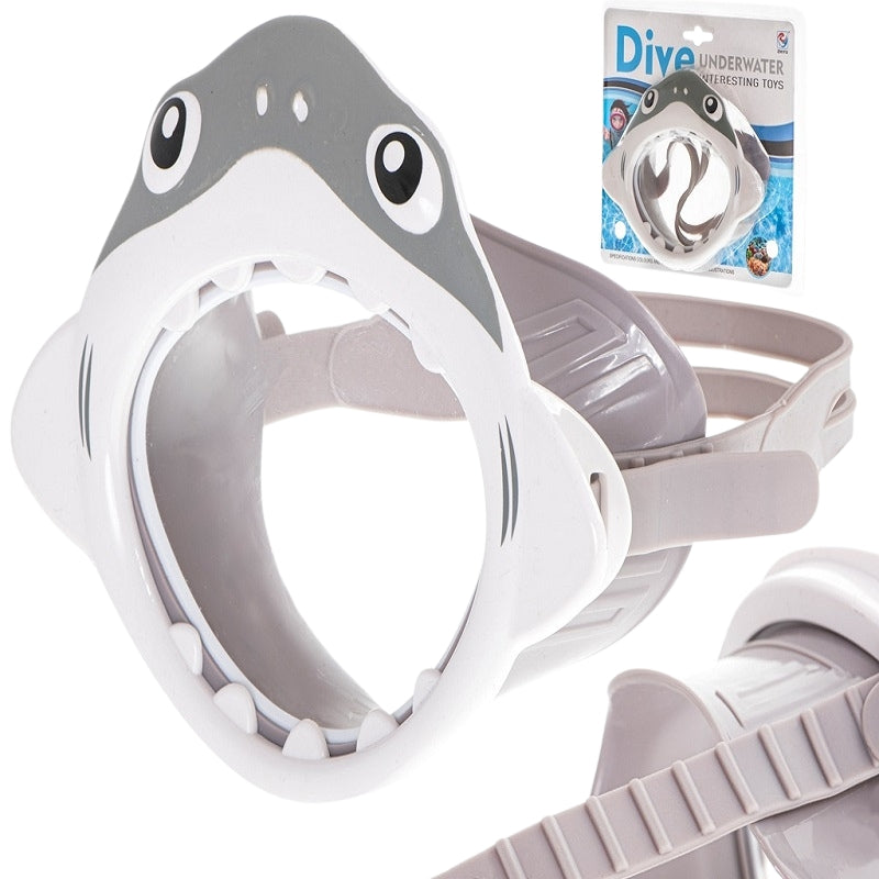 Diving mask goggles for children shark