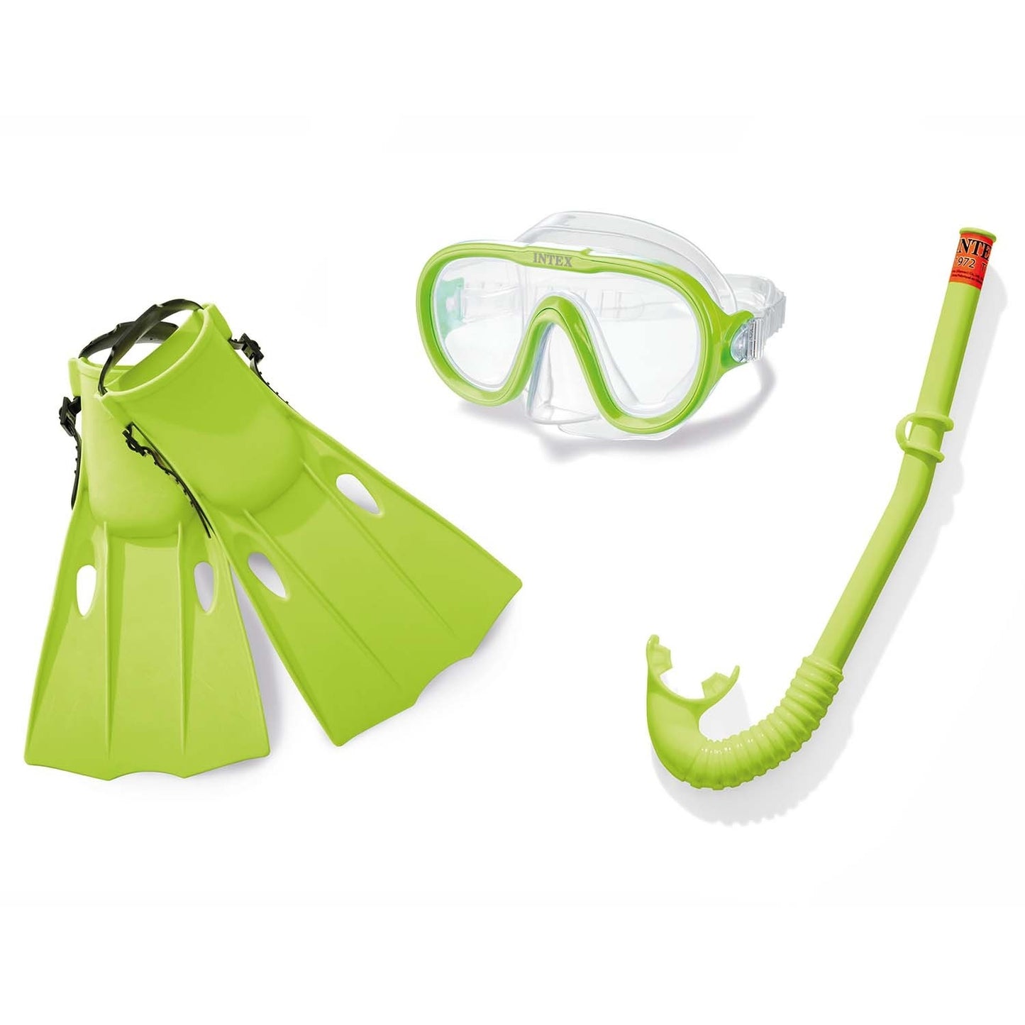 Diving set for children: mask + snorkel + fins INTEX 55655