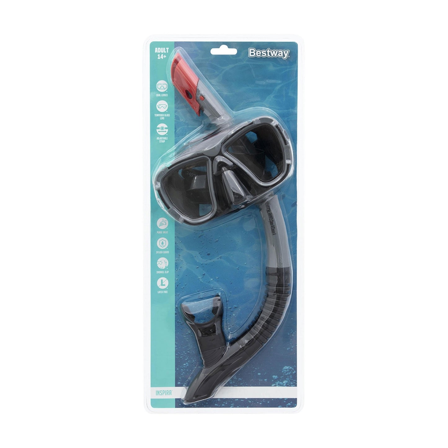 Diving set gray Bestway 24021