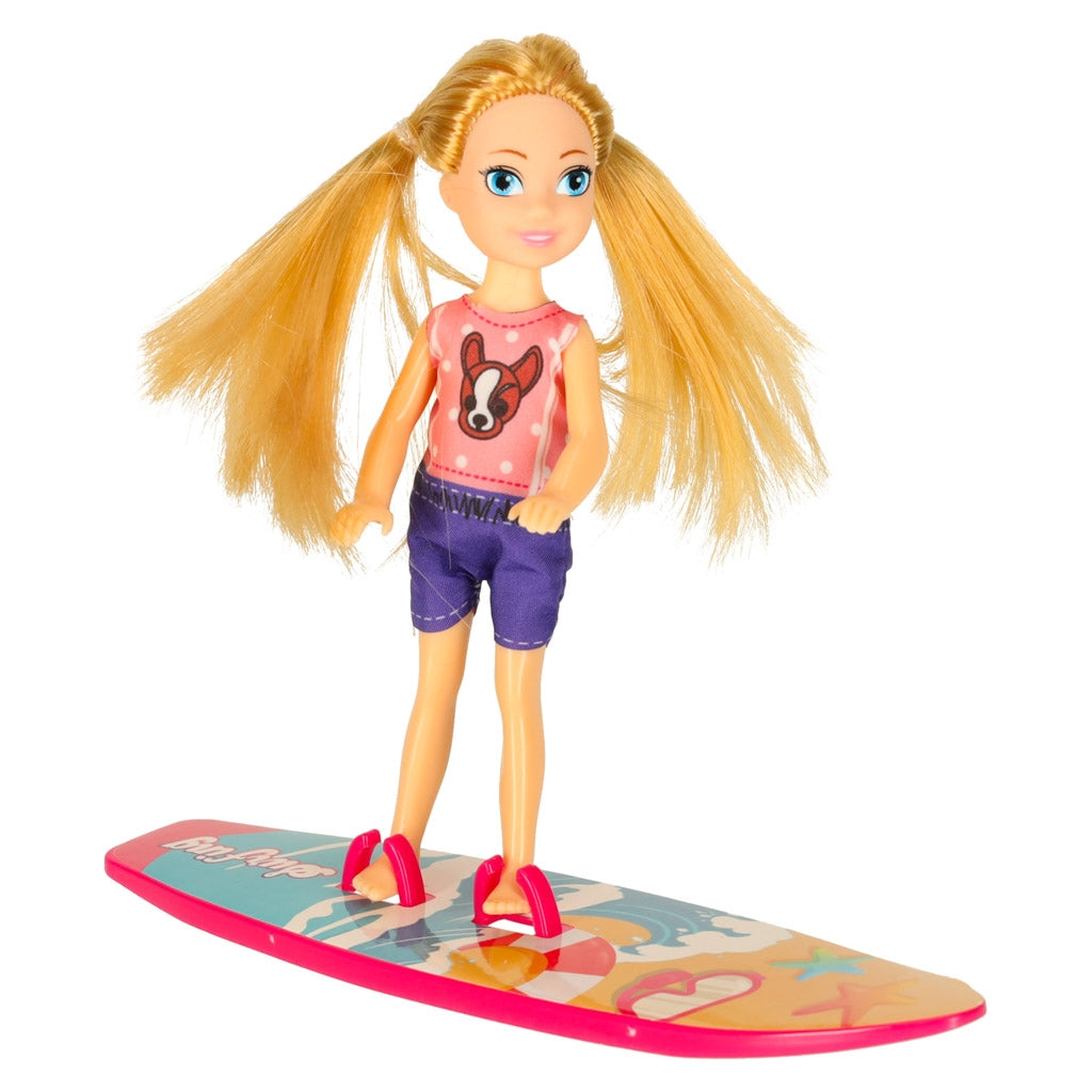 Doll Boat with Folding Surfboard – Party Yacht Toy