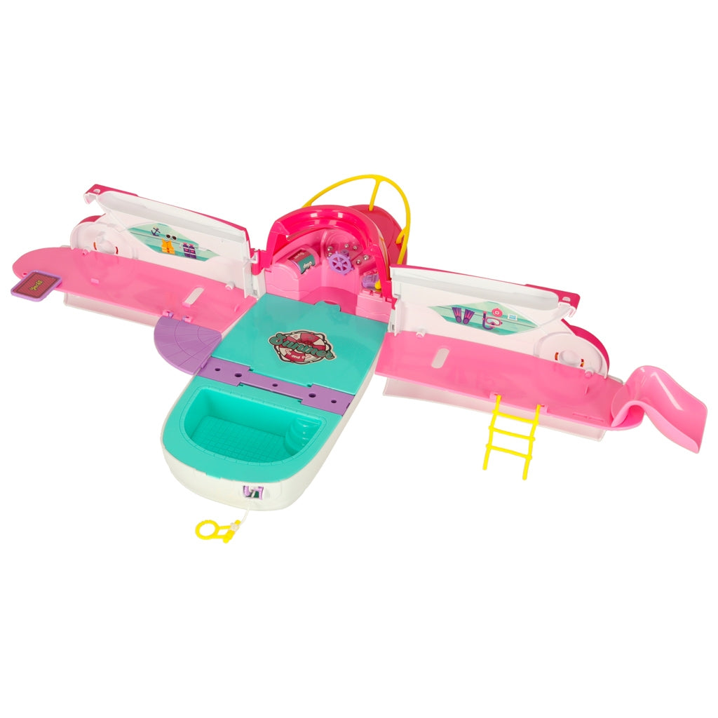 Doll Boat with Folding Surfboard – Party Yacht Toy