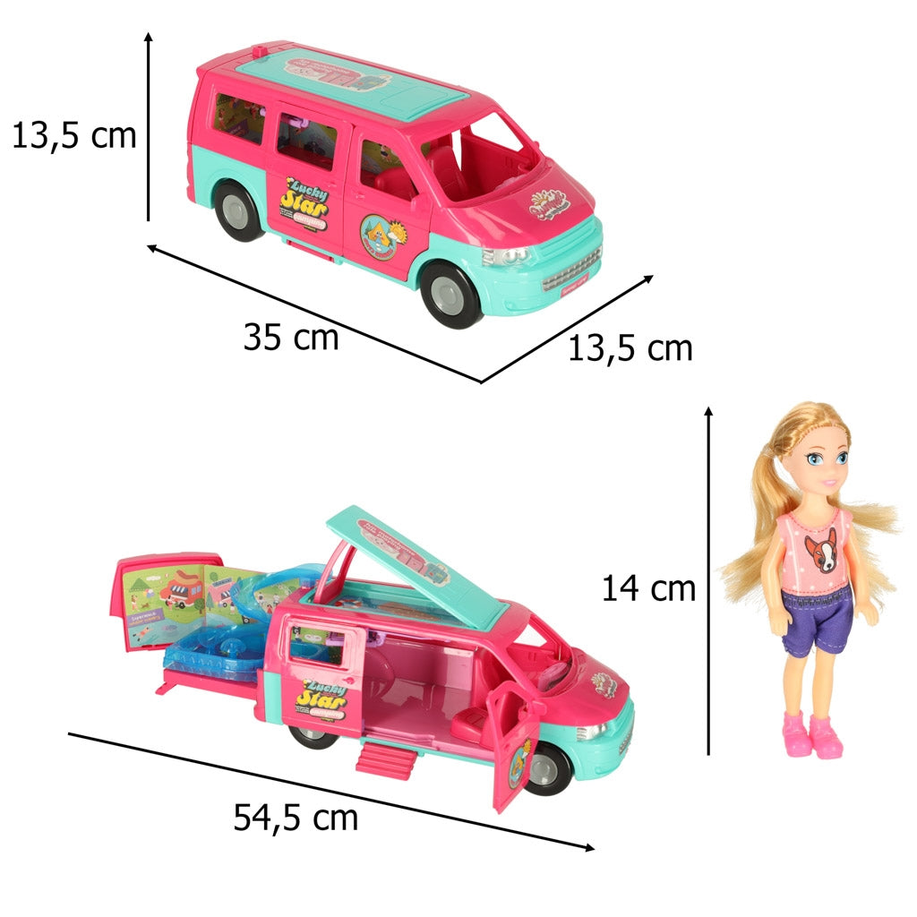 Doll Camping Accessories Set with Pool