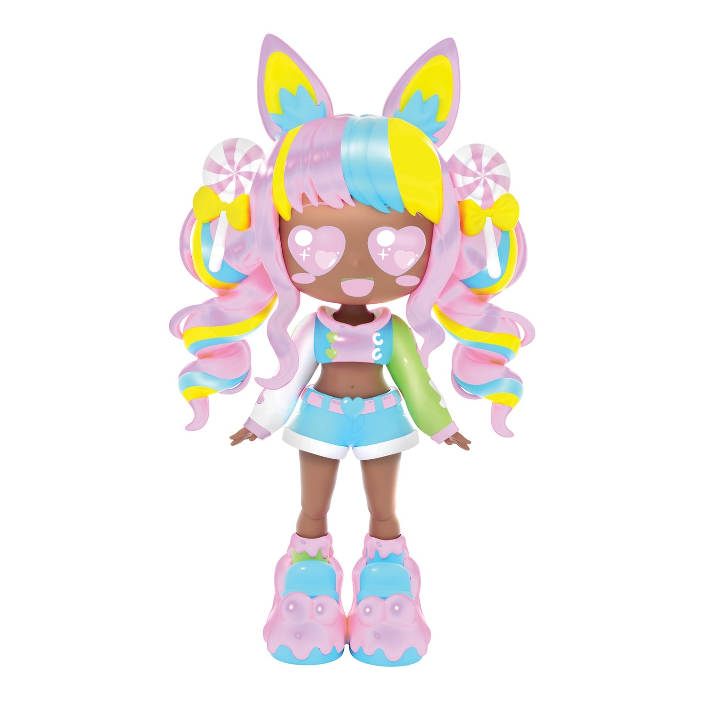 Anime Doll Set, 14cm, 32 Style Combinations