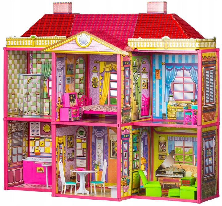 Dolls' house Villa + furniture