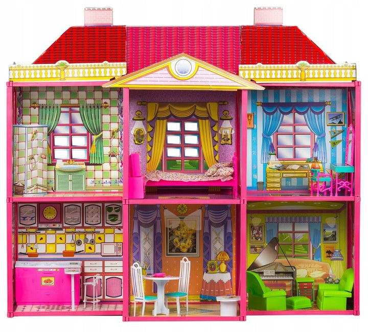 Dolls' house Villa + furniture