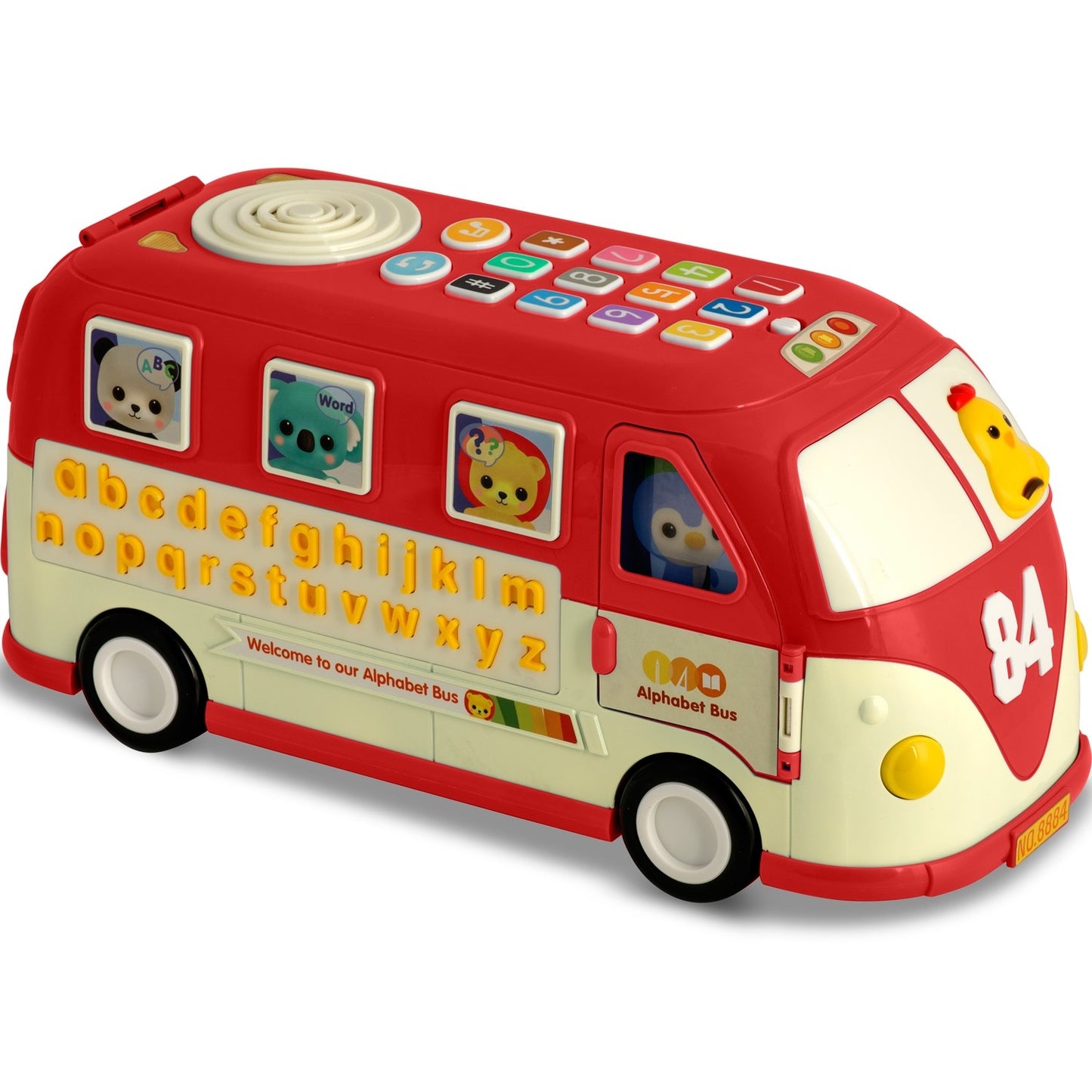 Educational toy RK-741 Ricokids Bus red