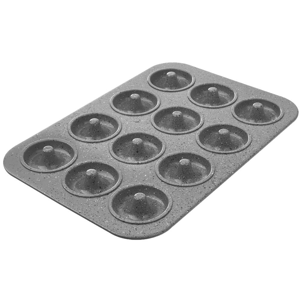 Donut Baking Form in Carbon Fiber Steel with Non-Stick Coating