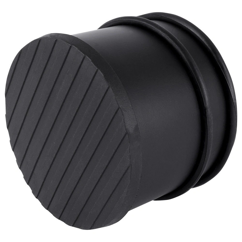 Door Stopper, Black Stainless Steel, 9.5 cm