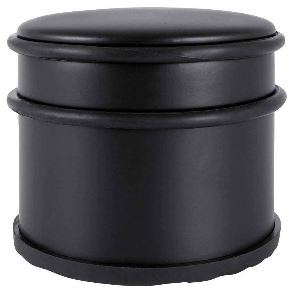 Door Stopper, Black Stainless Steel, 9.5 cm