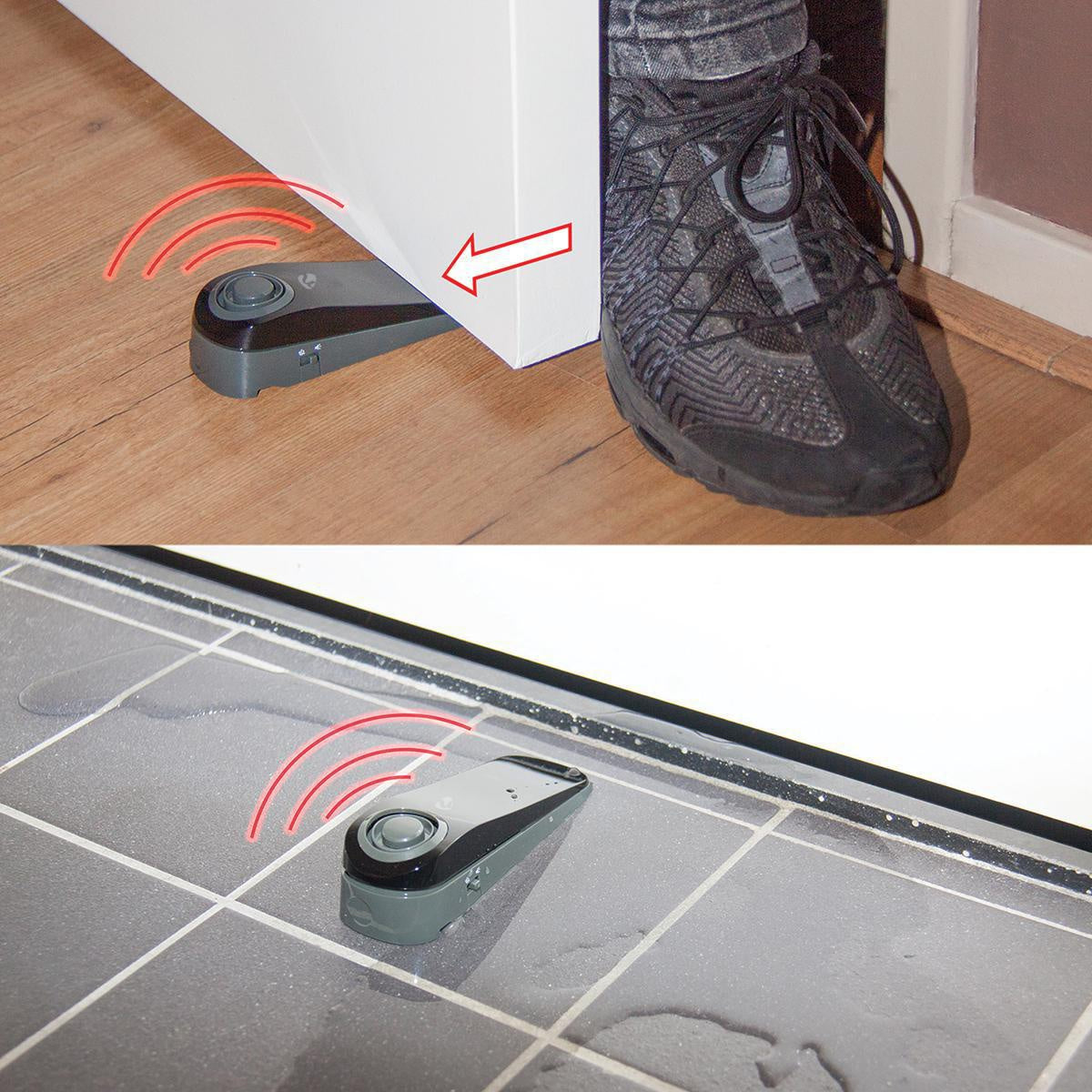 Door Window Alarm | Battery powered | 1x CR123A | 85 dB| Grey/Black