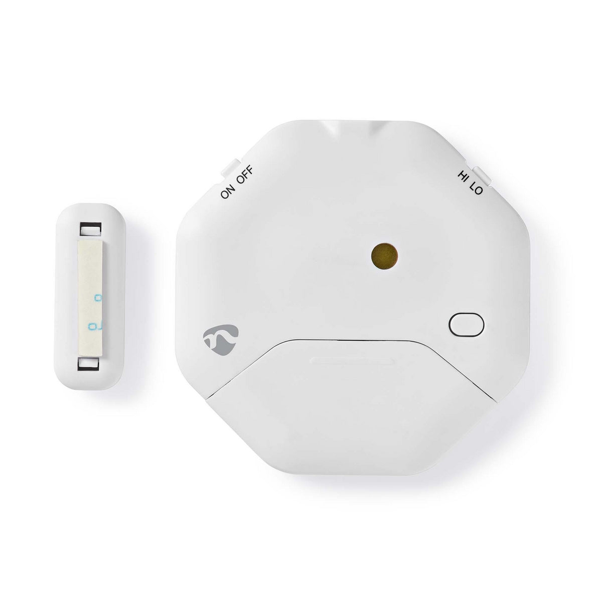Door Window Alarm | Magnetic Sensor | Battery powered | 2x CR2032 | 85 dB| White