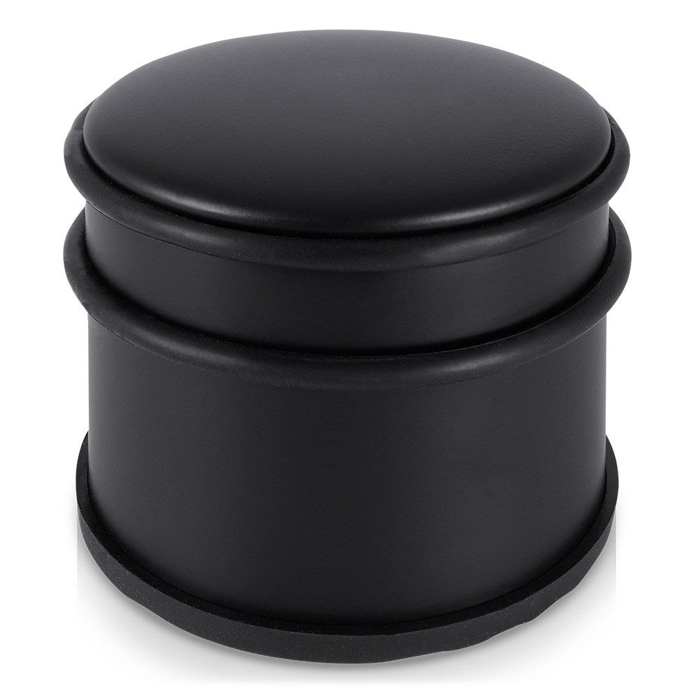 Door stopper steel black 9 cm