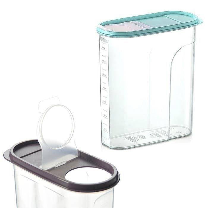 Dosing container for dry goods - Flexible and practical