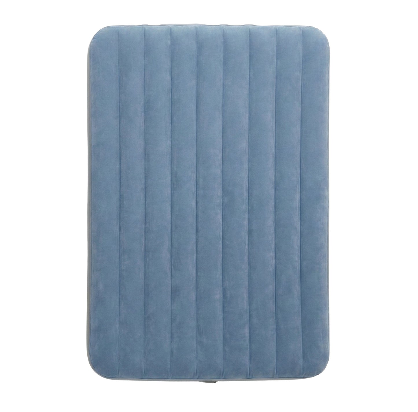 Double Air Mattress with Built-In Pump, 203x152x25 cm