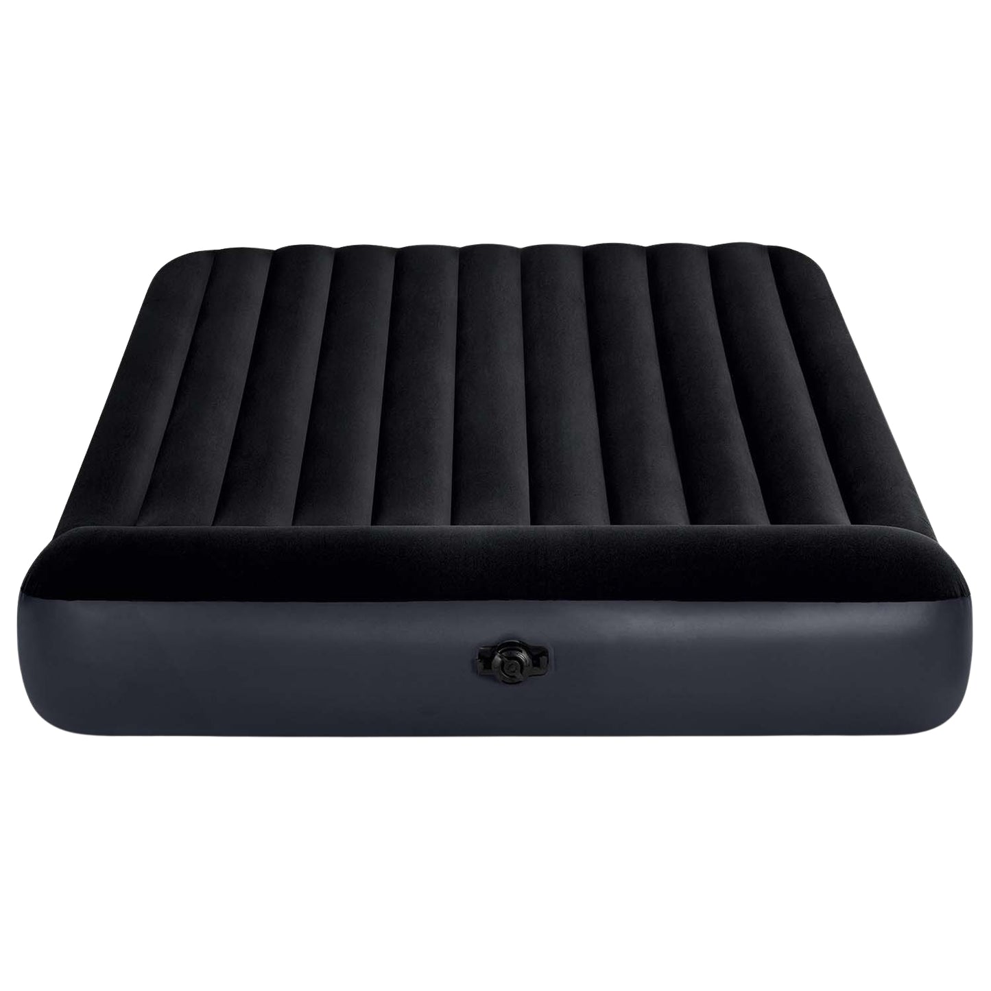 Double Air Mattress with Headboard, 203x183x25 cm