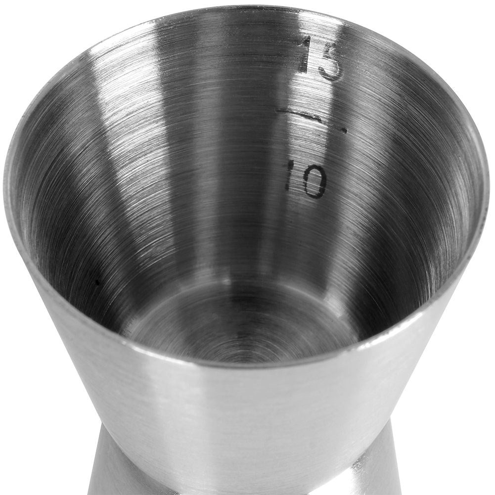 Double Bar Measure in Stainless Steel for Drinks