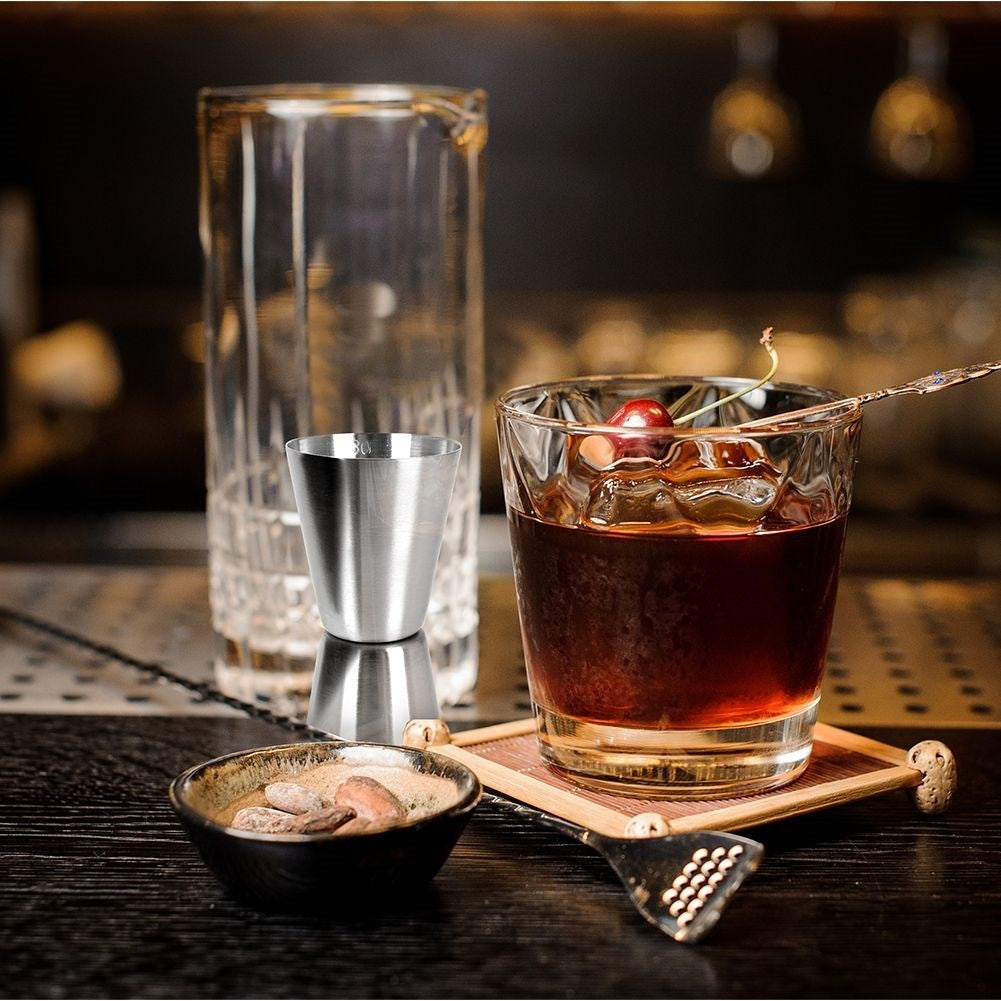 Double Bar Measure in Stainless Steel for Drinks