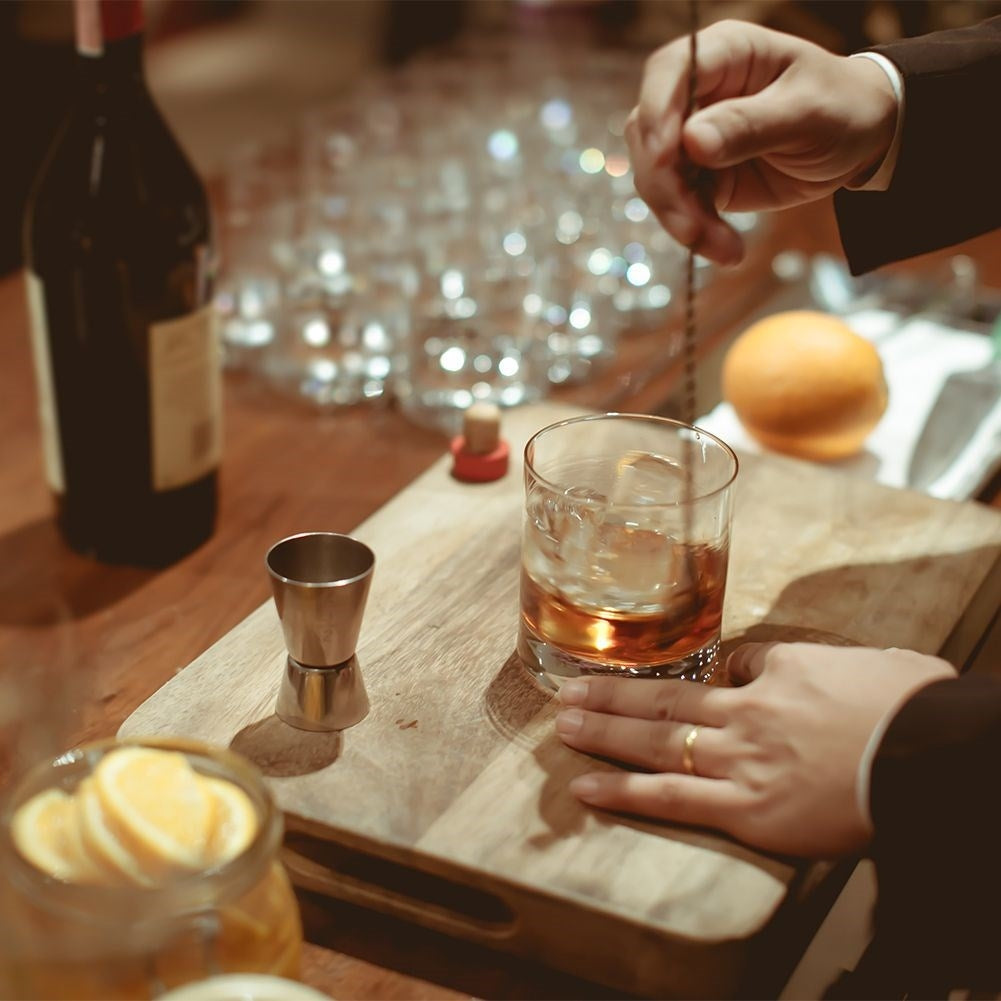 Double Bar Measure in Stainless Steel for Drinks
