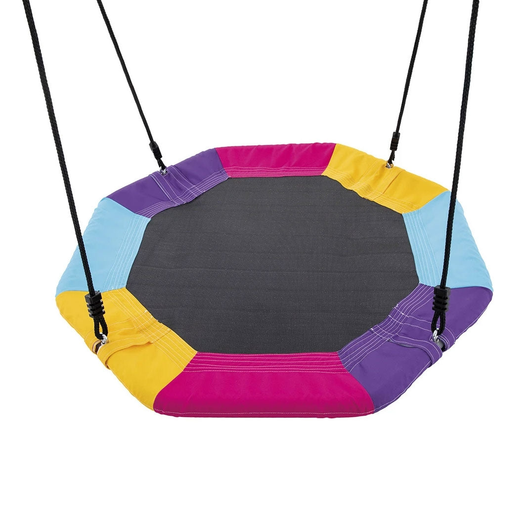 Double Garden Swing Playset for Kids with Nest Swing INTEX 44126
