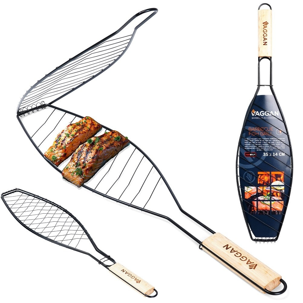 Double Grill with Lock - Perfect for Fish