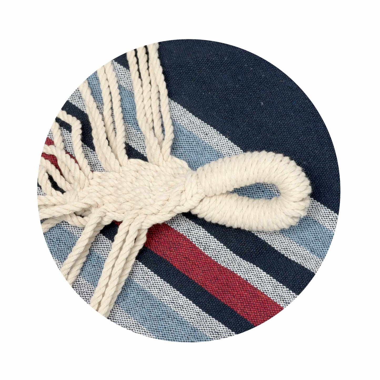 Double Hammock Malaga Blue-Red Sofotel