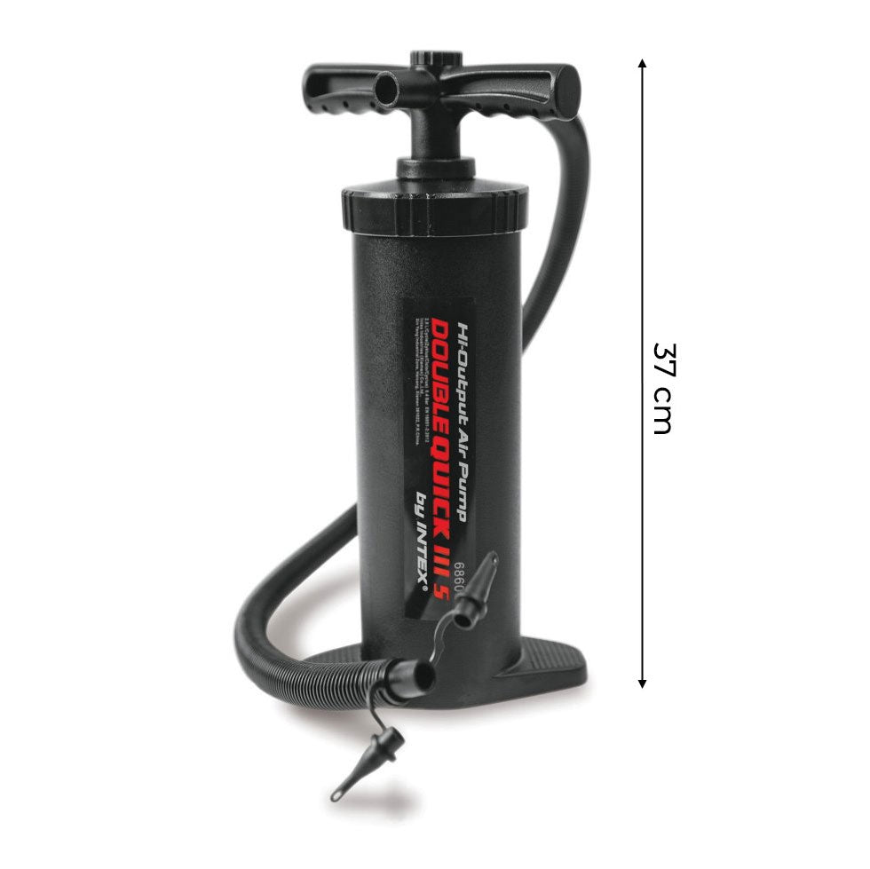 Double Quick II large piston inflator for inflating mattresses - INTEX 68605