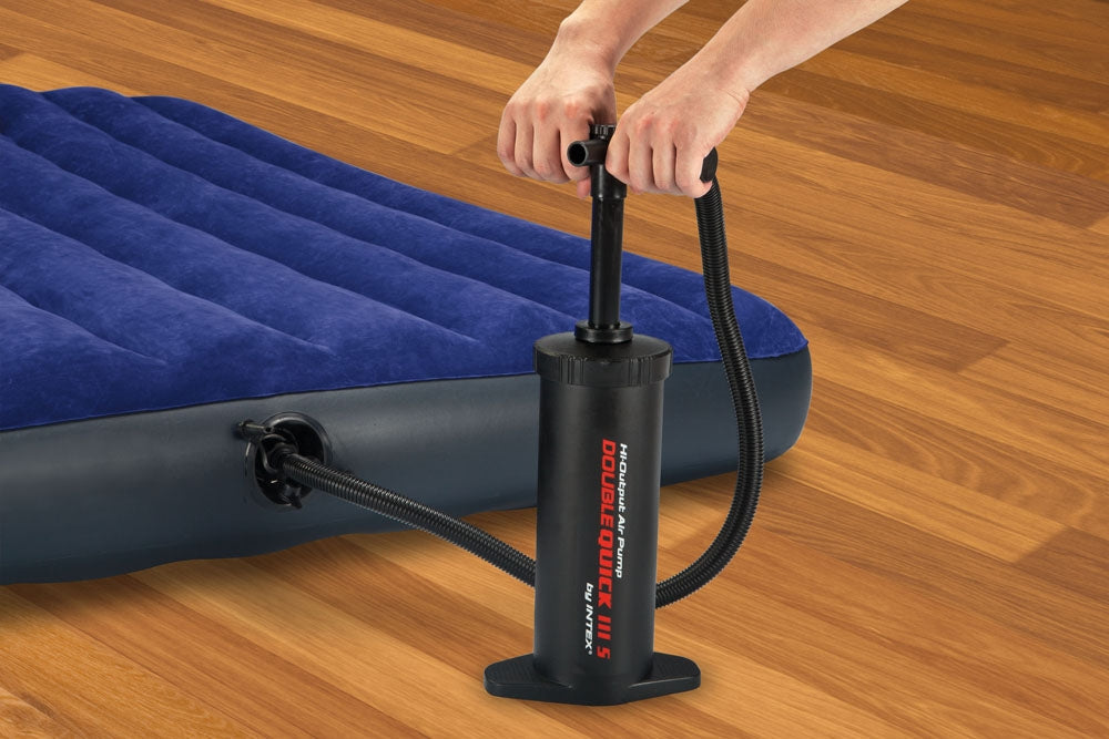 Double Quick II large piston inflator for inflating mattresses - INTEX 68605