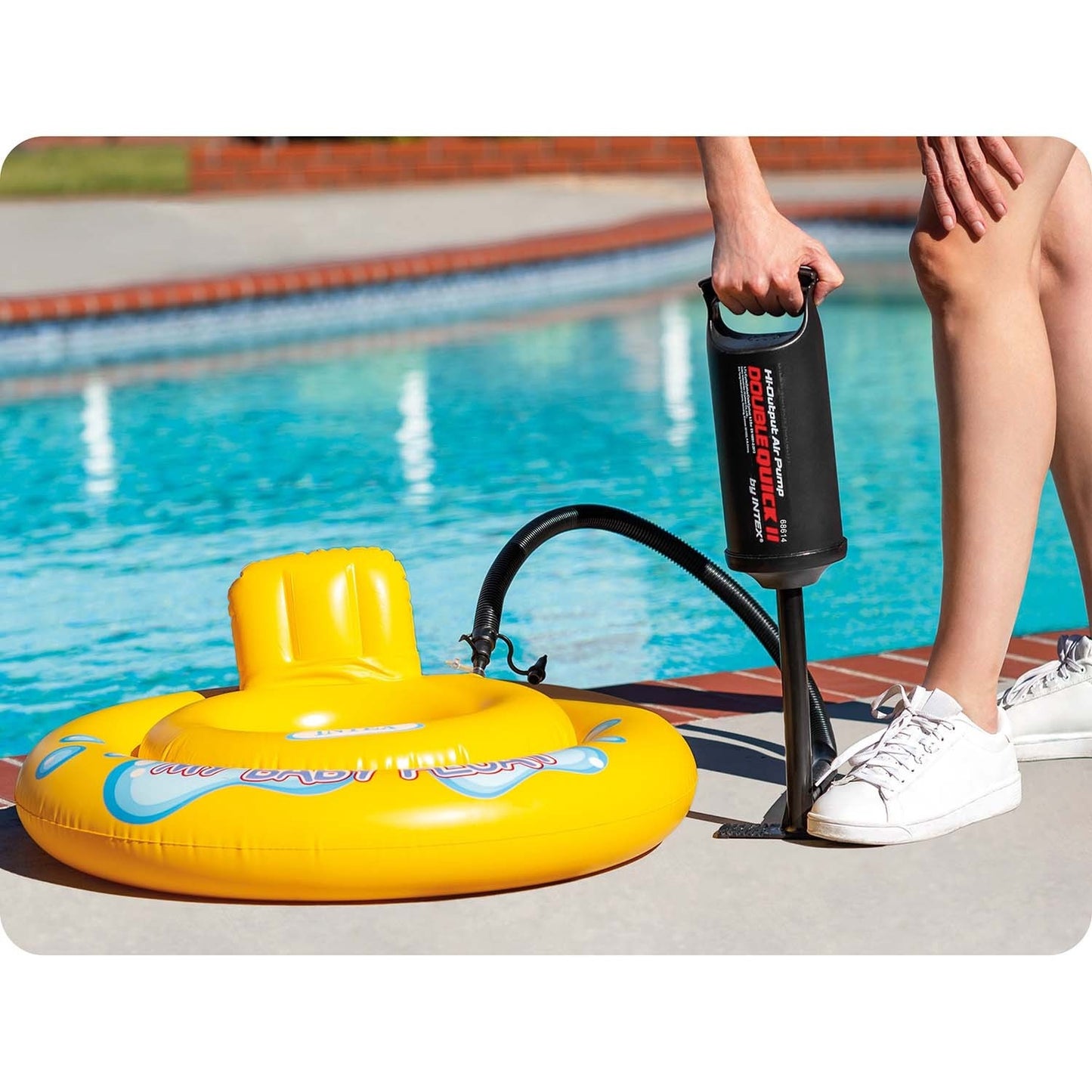 Double Quick II piston pump 36cm INTEX 68614