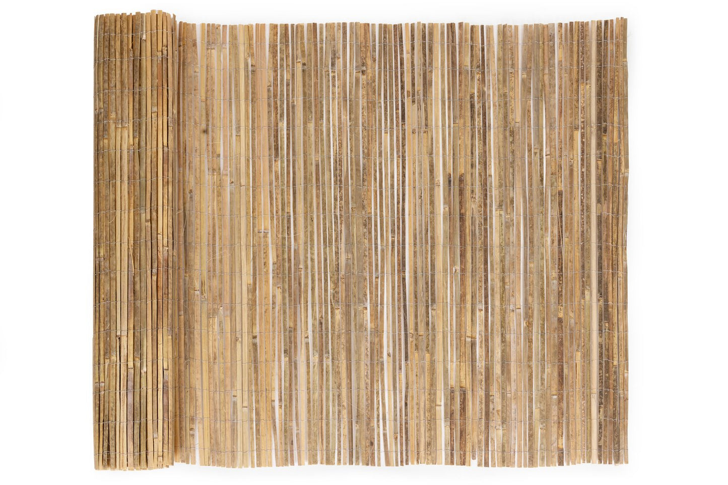 Double-Sided Bamboo Mat 150x300 cm for Balcony, Terrace, Fence Natural MultiGarden