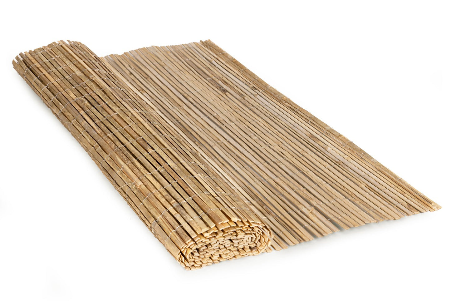 Double-Sided Bamboo Mat 150x500 cm for Balcony, Terrace, Fence Natural MultiGarden