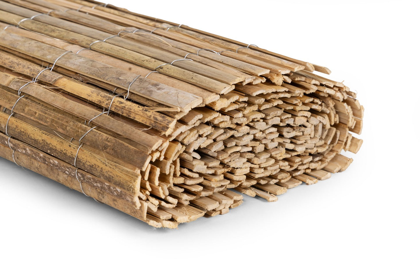 Double-Sided Bamboo Mat 150x500 cm for Balcony, Terrace, Fence Natural MultiGarden